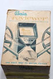 VINTAGE 1961 BAIA REVIEWER 8mm MOVIE EDITOR RE-8-120 IN ...