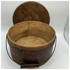 1800s Bentwood Pantry Box with Bail Handle. For Sale at Ruby ...