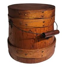 19Thc Sugar Bucket From New England | Chairish