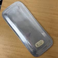 Vintage NAMBE Alloy Large Tray Dish Plank Design # 350- 17 ...