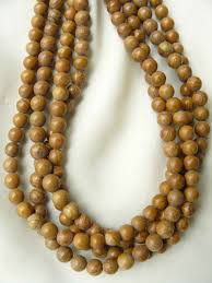 Wood Jasper Beads 6MM Round Gemstone 15 3/4" strand 63 beads ...