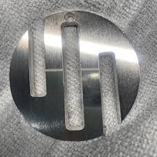 Viltrumite Keychain: Brushed Aluminum Pendant, Inspired by ...