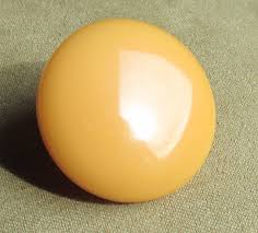 Vintage Bakelite Clip on Button Earrings Egg Yolk, Amber or ...