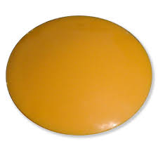 Raised Pavement Marker Yellow Non-Reflective 4" Round Bott's ...