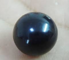 Huge16mm Natural South Sea Genuine Dark Black Round ...