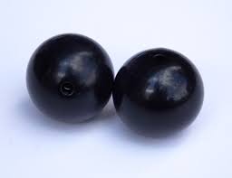 Outrigger Balls set of 2 -1" black plastic balls ...