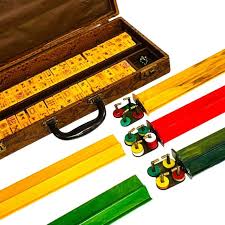 Vintage 1940s Bakelite Mahjong Set With Art Deco Case, 156 Tiles & Colorful Racks - Etsy