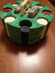 Vintage Poker Chip Set In Bakelite Caddy | eBay