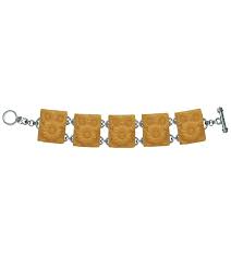 Bracelet - Large Floral Retrolite – Classic Hardware Jewelry