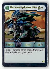 Bakugan TCG - Maximus Hydorous Ultra - Elite Foil Evo Card ...