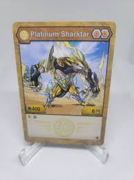 Bakugan ' Platinum Sharktar ' Spin Master Card | eBay