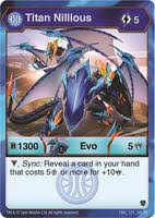 Titan Nillious - Armored Elite - Bakugan TCG - TCGplayer.com