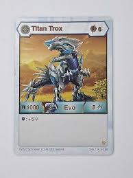 Bakugan Titan Trox Card - Evo - Bakugan Resurgence - ENG 134 ...