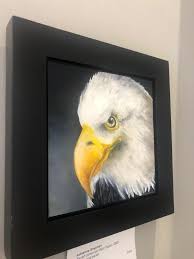 Adrienne Sherman - Saved (American Bald Eagle) For Sale at 1stDibs | bald eagle humidor, don whitlatch prints for sale, bald eagle paintings