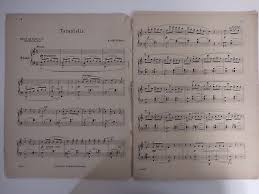 Vintage Scarce 1900 Popular SALON Music Piano First Series ...