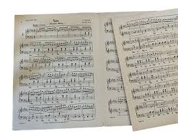 Valse Compositions For The Piano Waltzes VTG Sheet Music ...