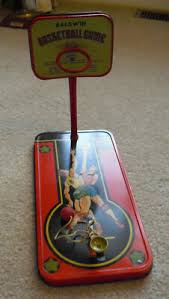 Vintage 1950s Tin Metal Baldwin No 222 Basketball Tabletop ...