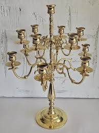 Vintage Baldwin Brass 13 Arm Candelabra - Etsy