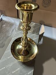 Baldwin Saucer Base Candlestick - 7" NO.7257.030 Baldwin ...