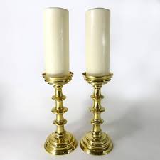 Pair of Gothic Nuremberg Brass Pricket Candlesticks, circa 1500 For Sale at 1stDibs