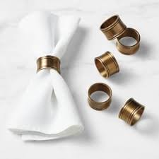 Williams Sonoma Pantry Napkin Rings, Set of 6 | Williams Sonoma