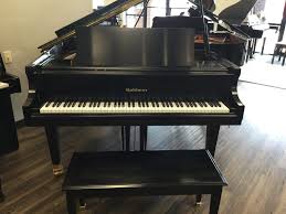 Baldwin – Model “R” (satin ebony) – 5'8” Grand Piano ...