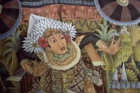 Folk Painting of Male Dancer, Bali, Indonesia' Giclee Print | Art.com