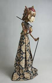 Buy Vintage Javanese Wayang Golek Cepak Puppet - Handcrafted ...