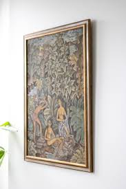 Old Balinese Painting Masterful Artist Unknown | eBay