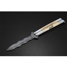 High Carbon Steel Filipino Balisongs butterfly Brass with Stainless St – Gifto Graphics