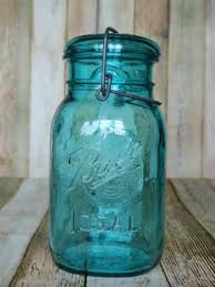 VTG Ball IDEAL A11~Blue Aqua Mason Quart Jar Bicentennial Celebration 1776-1976 | eBay