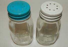 Ball Mason Fruit Canning Jars Salt Pepper Shaker Set | eBay