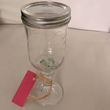 Ball Mason Jar | Dining | Redneck Ball Mason Jar Wine Glass ...
