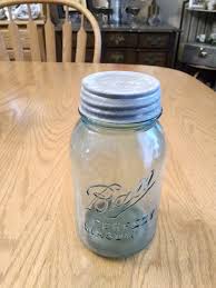 Antique 1900-1923 Blue Quart Ball Perfect Mason Canning Jar With a Zinc Lid. Misc 797 - Etsy New Zealand