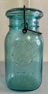 Blue Vintage Bicentennial 1776 - 1976 Ball Canning Jar with ...