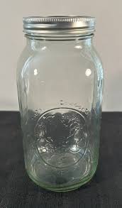 Vntg Glass Ball Special Wide Mouth Mason Jar 64oz &lid | eBay