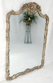 Fine Craved Silver Gilt Scallop Crown Rectangle Antique Wall ...