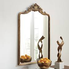 Beaudry Mirror with Hand-Forged Iron & Antique Brass Finish