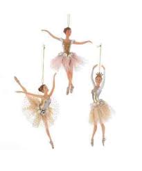 Set of 3 Ballerina Ornaments TD1596 w | eBay
