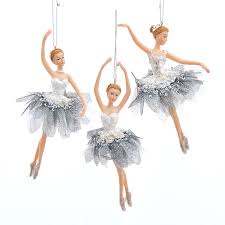Ballerina Ornament, 3 Assorted – ChristmasCottage