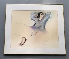 RARE R.C Gorman Navajo Jeanette Southwest Native ...