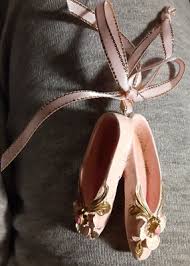 Ballerina Shoes Ornament Ballet Resin 3" X 2" | eBay