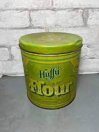Flour” Fluffy Ballonoff Mid Century Tin Canister – Post ...