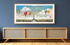 Ballooning Over Paris, France Fine Art Print - Landscape ...