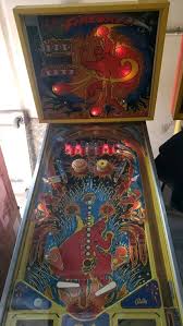 FIREBALL HOME VERSION PINBALL MACHINE BALLY 1976