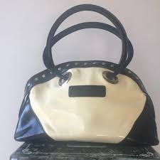 Charles L Thomas | Other | Retro Cream Black Handbag Charles L Thomas | Poshmark