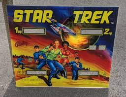 Star Trek (Bally) Backglass – Prototype Artwork ...