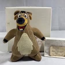Vintage 1966 Plush Baloo Bear Walt Disney Jungle Book Stuffed Animal Toy Antique | eBay
