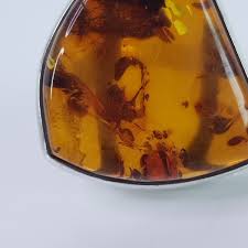 Vintage Chunky Natural Raw Amber 925 Sterling Silver Ring ...