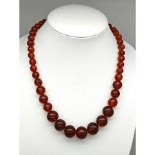 Vintage Baltic Amber Necklace | Chairish